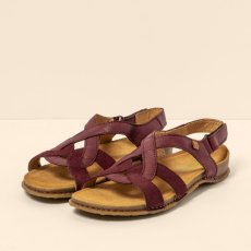 Elegantní dámské sandály PANGLAO#N5819 SOFT NAPPA-SILK BURDEOS /PANGLAO
