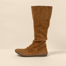 Vysoké kozačky#N5313 SILK SUEDE TOFFEE /CORAL
