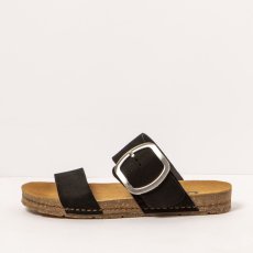 Dámské sandály#0175 NOBUCK BLACK/ CRETA