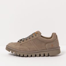 Kožené polobotky#1595 NOBUCK TAUPE/ONTARIO