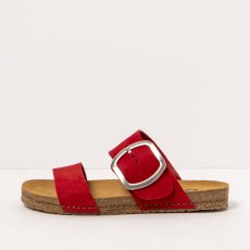 Dámské sandály#0175 NOBUCK RED/ CRETA Dámské sandály#0175 NOBUCK RED/ CRETA