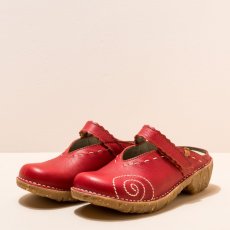 Dámské pantofle dřeváky#NG96 NATURAL GRAIN TIBET / YGGDRASIL