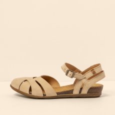 Dámské sandály STELLA#N5207 NOBUCK LAVADO CREAM/ STELLA