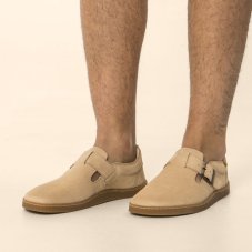 Barefootové mokasíny#N5913 NOBUCK LAVADO CREAM/ ORIGEN