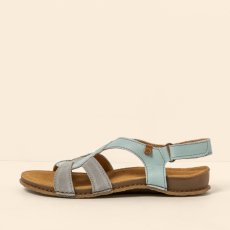 Elegantní dámské sandály PANGLAO#N5819 SOFT NAPPA-SILK BLUE /PANGLAO