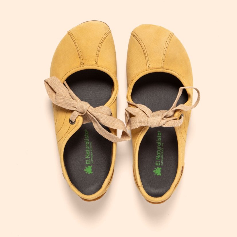 Barefoot baleríny ONDINA#N5936 NOBUCK HONEY/ONDINA