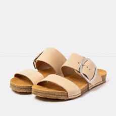 Dámské sandály#0175 NOBUCK CREAM/ CRETA