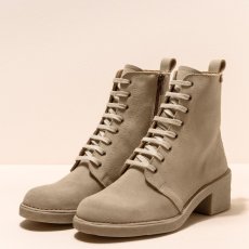 Polokozačky na podpatku#N5660 LUX SUEDE PIEDRA / TICINO