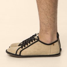 Veganské barefootové tenisky#N5674T RECYCLED COTTON SAND/ BARE