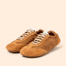 Barefoot sneakery ESSENCE#N5823 NYLON-SILK SUEDE TOFFEE/ ESSENCE