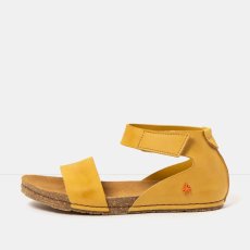 Dámské sandály#0382 ROMA YELLOW/ CRETA