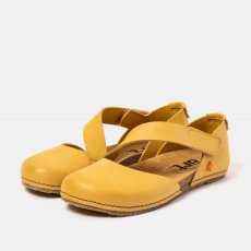 Dámské sandály#0384 ROMA YELLOW/ CRETA