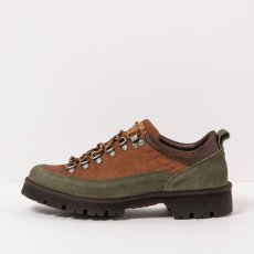 Kožené polobotky#1484 NOBUCK KAKI-CUERO / DENVER