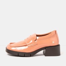 Dámské mokasíny na podpatku VARSOVIA#1283 NAPPA SHINNY FLAMINGO / VARSOVIA Dámské mokasíny na podpatku VARSOVIA#1283 NAPPA SHINNY FLAMINGO / VARSOVIA