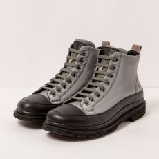 Kotníkové boty#1895 NYLON GREY-BLACK/ BIRMINGHAM
