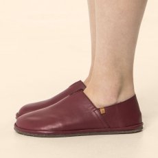 Barefoot mokasíny#N5673 SOFT NAPPA BURDEOS/ BARE