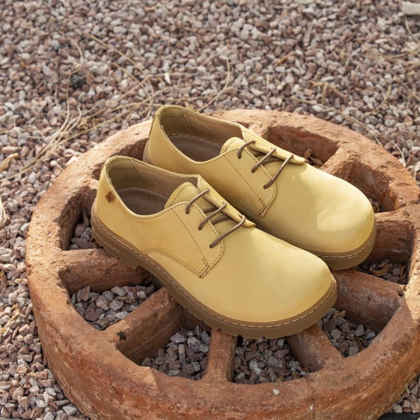 Barefoot mokasíny NÓMADA#N5259 NOBUCK HONEY / NOMADA