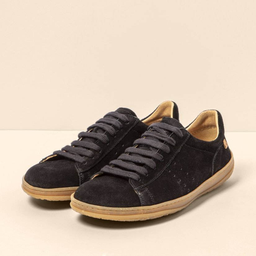 Semišové pánské polobotky AMAZONAS#N5395 SILK SUEDE BLACK /AMAZONAS