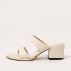 Luxusní pantofle s podpatkem#S3174 NAPPA CREAM/ FABER