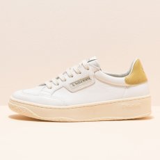 Sneakery GEO#N5842 MULTI MATERIAL WHITE