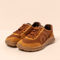 Barefoot tenisky OROEL#N5435 MULTI LEATHER WOOD/OROEL