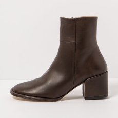 Designové kotníkové boty#S3374 NAPPA BROWN/ MARSELAN Designové kotníkové boty#S3374 NAPPA BROWN/ MARSELAN