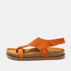 Dámské sandály KASSEL#2022 NOBUCK DARK ORANGE / KASSEL