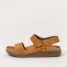 Sandály na platformě#1386S SILK SUEDE TOFFEE/ BIARRITZ