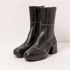 Kozačky s podpatkem#1659 NAPPA BLACK/SOFIA Kozačky s podpatkem#1659 NAPPA BLACK/SOFIA