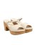 Designové dámské pantofle#S3273 NAPPA CREAM/ ST.LAURENT SANDAL Designové dámské pantofle#S3273 NAPPA CREAM/ ST.LAURENT SANDAL