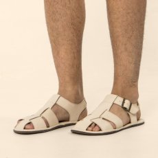 Sandály barefoot#N5681 SOFT NAPPA CREAM/ BARE SANDALS
