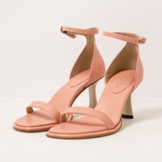 Luxusní sandály s podpatkem#S3193 NAPPA PEACH PINK/ ALBANA