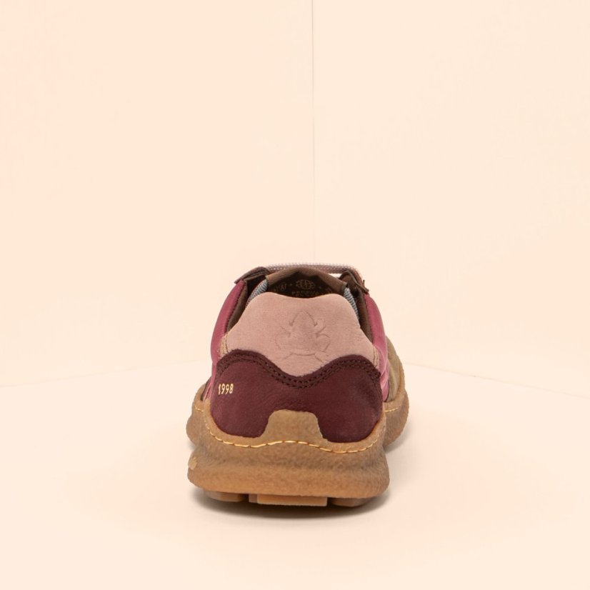 Barefoot sneakery OROEL#N5435A MULTI MATERIAL WINE/OROEL
