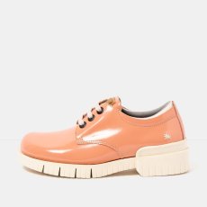 Dámské polobotky OXFORD#1835 NAPPA SHINNY FLAMINGO /OXFORD