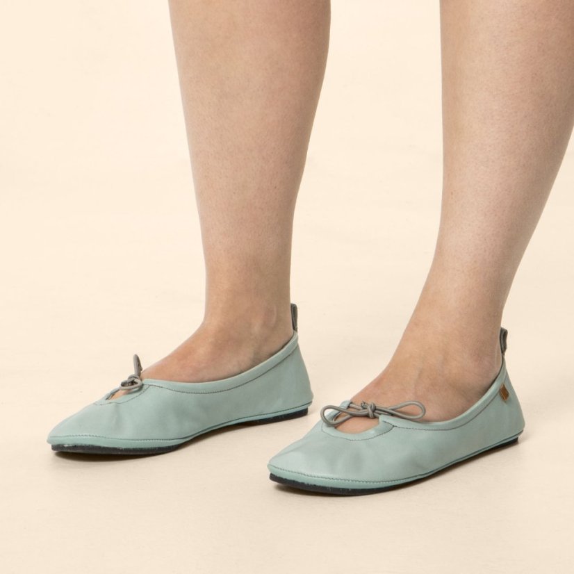 Barefoot baleríny ESSENCE#N5821 SOFT NAPPA BLUE/ ESSENCE