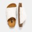 Unisex riflové pantofle KASSEL#2025S JEANS WHITE/ KASSEL