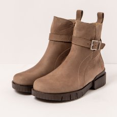 Kotníčkové boty#1837 NOBUCK TAUPE/OXFORD
