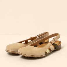 Elegantní dámské sandály#N5817 NOBUCK LAVADO MULTI CREAM /PANGLAO