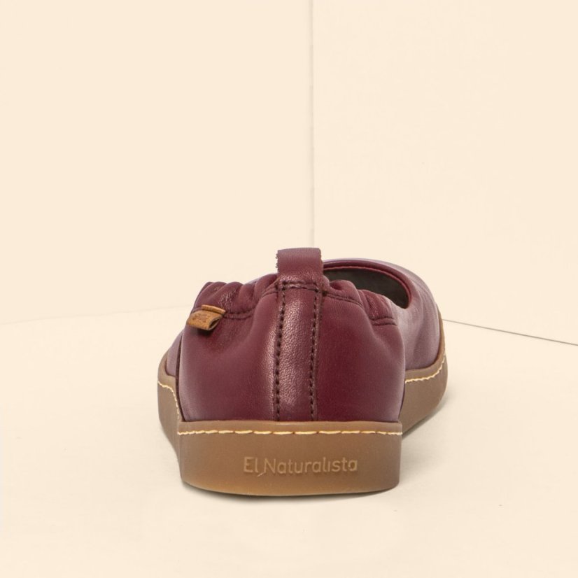 Barefoot baleríny ORIGEN#N5912 SOFT NAPPA BURDEOS/ ORIGEN
