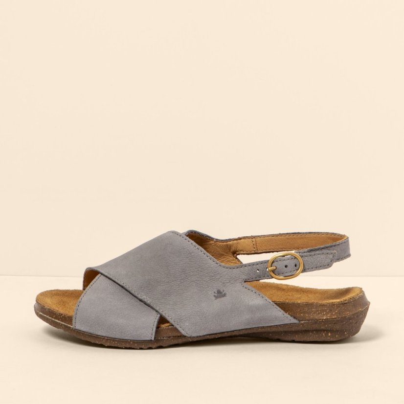 Dámské pantofle WAKATAUA#N5558 NOBUCK LAVADO DENIM / WAKATAUA