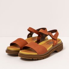 Dámské sandály BIRMINGHAM#1548 NOBUCK DARK ORANGE/ BIRMINGHAM