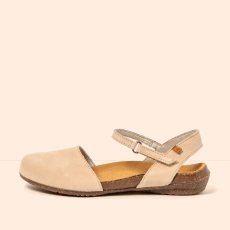 Dámské sandály WAKATAUA#N412 NOBUCK CREAM / WAKATAUA