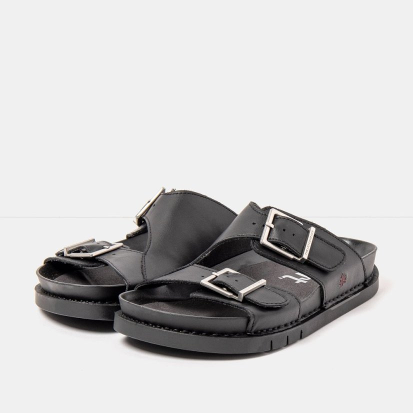 Unisex pantofle KASSEL#2020 MENORCA BLACK/ KASSEL