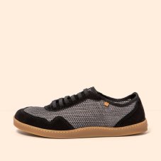 Barefoot tenisky ORIGEN#N5914 MULTI MATERIAL BLACK/ ORIGEN