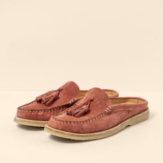 Pantofle nazouváky#N5964 SILK SUEDE FRAMBUESA/ PLANTAE