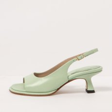 Luxusní dámské lodičky#S3165 NAPPA PASTEL GREEN/ GLERA