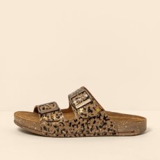 Kožené pantiofle#N5797P PALMA GOLD LEOPARD / BALANCE Kožené pantiofle#N5797P PALMA GOLD LEOPARD / BALANCE