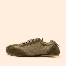 Barefoot sneakery ESSENCE#N5823 NYLON-SILK SUEDE FOREST/ ESSENCE