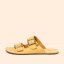 Barefoot pantofle BARE#N5682 NOBUCK HONEY/ BARE SANDALS