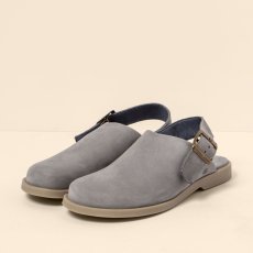 Uzavřené sandály#N5871 NOBUCK LAVADO DENIM/ ARENISCA